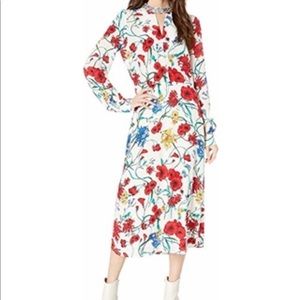 JC wildflower silk dress